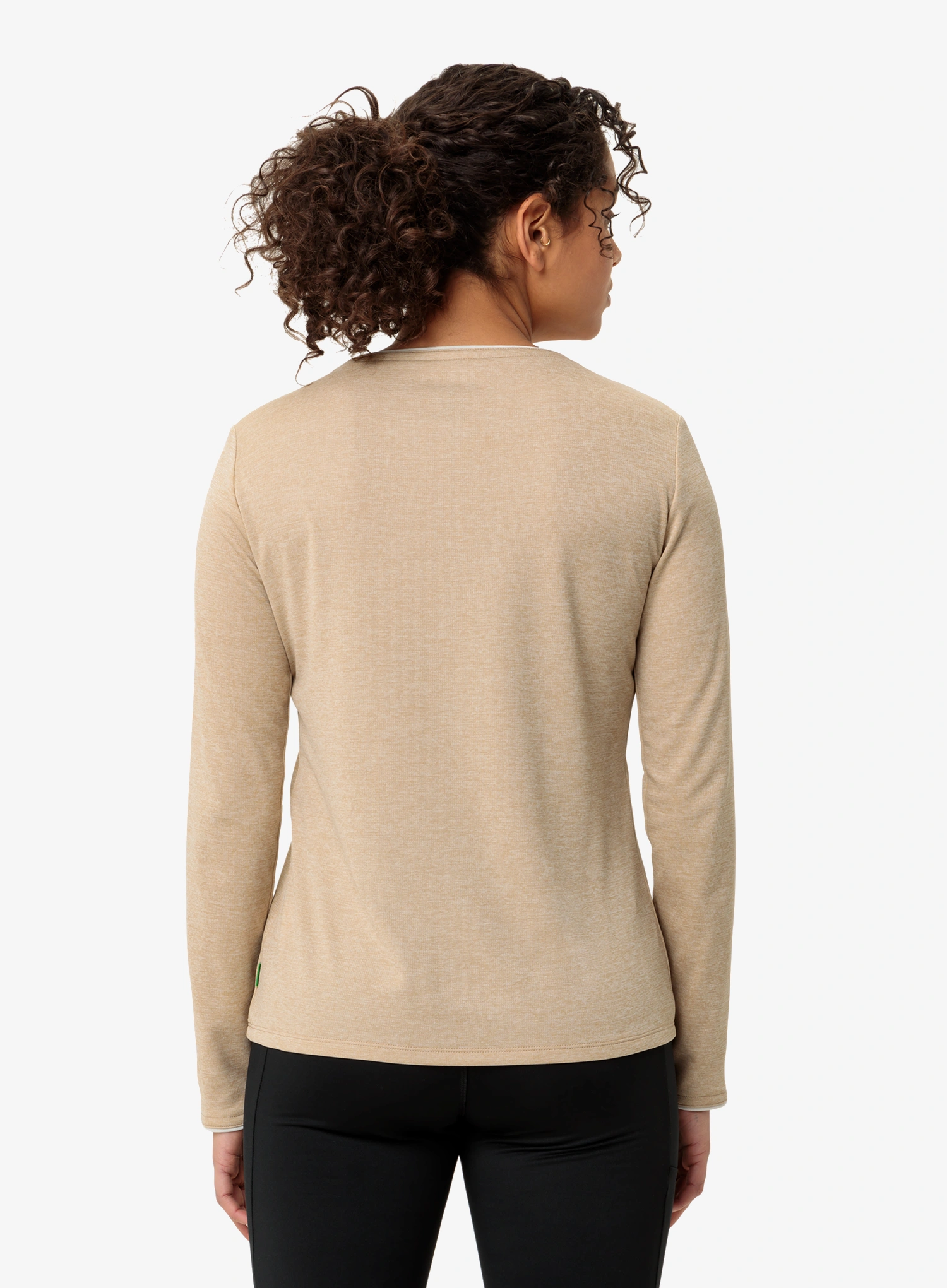 Dámská funkční mikina Vaude Essential LS T-Shirt - linen
