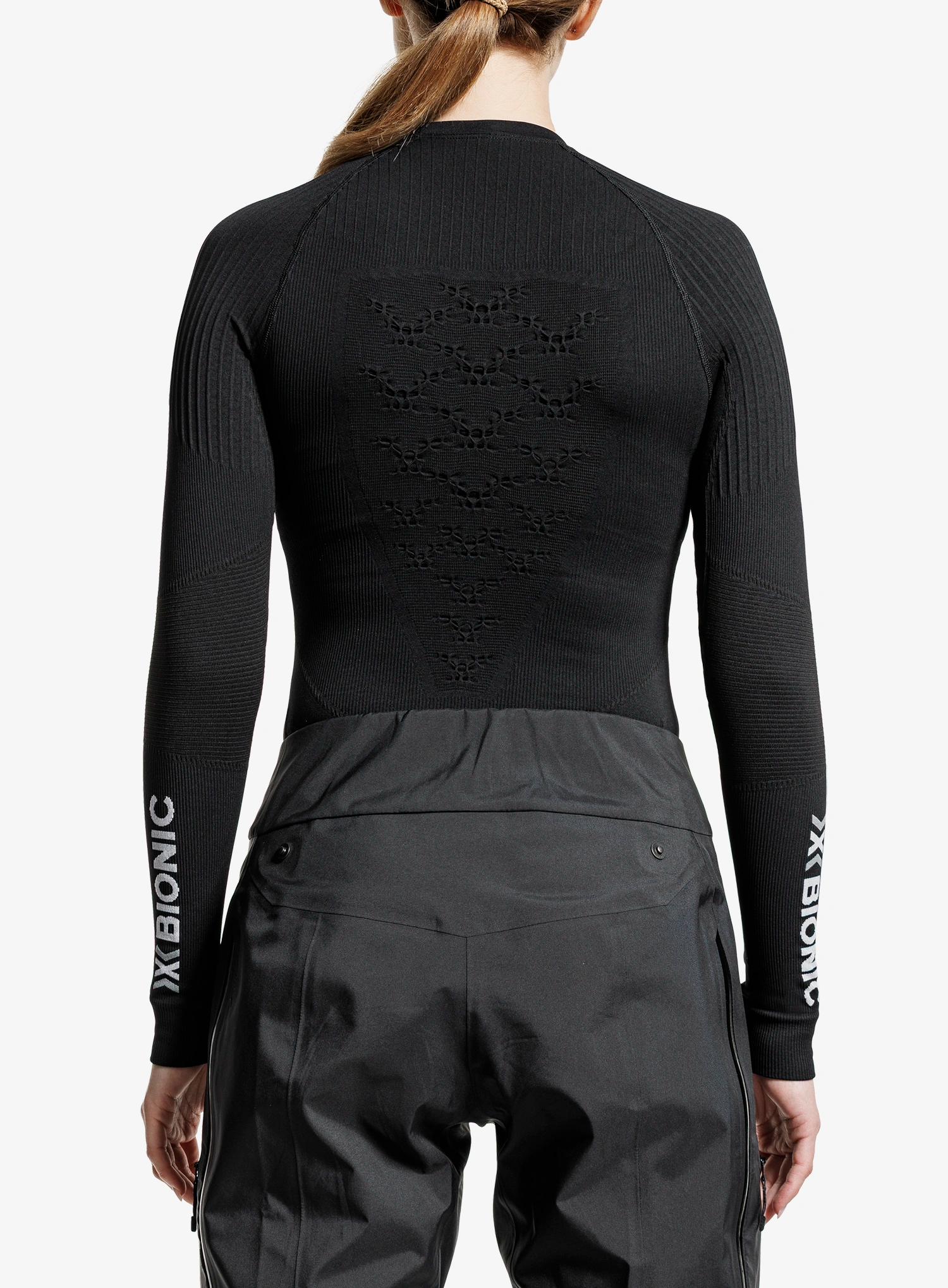 Dámská funkční mikina X-Bionic Energy Accumulator 4.0 Shirt - opal black/arctic wht