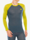 Funkční mikina Dynafit Tour Light Merino L/S tee - golden lime