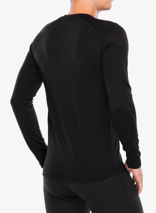 Funkční mikina Helly Hansen Durawool Crew Ls - black