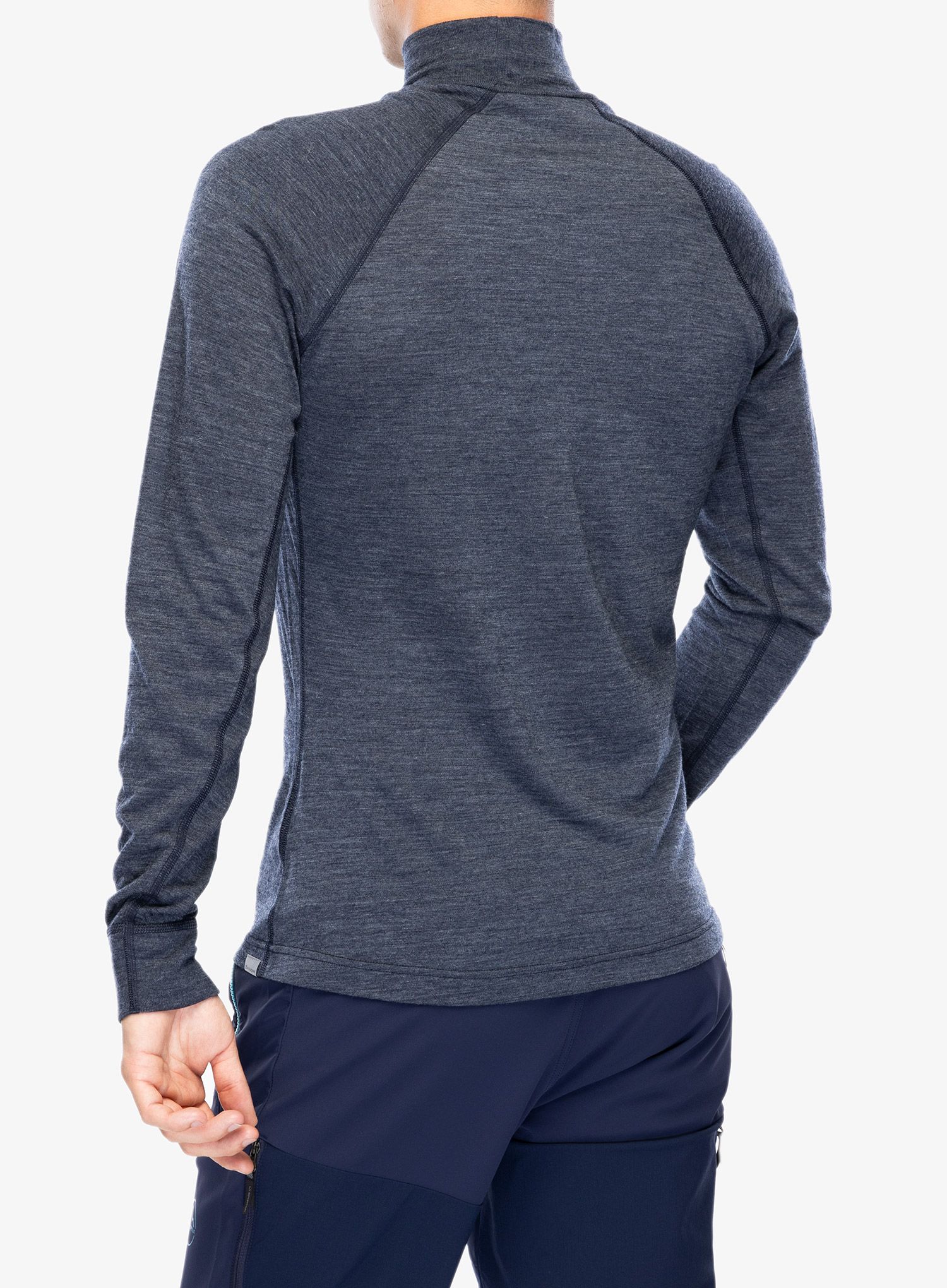 Funkční mikina Houdini Activist Turtleneck - deep sea blue