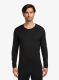 Termální mikina Icebreaker 200 Oasis L/S Crewe - black