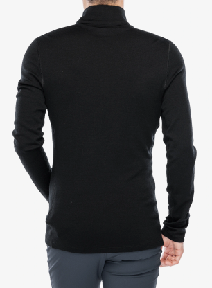 Funkční mikina Icebreaker 260 Tech L/S Half Zip - black
