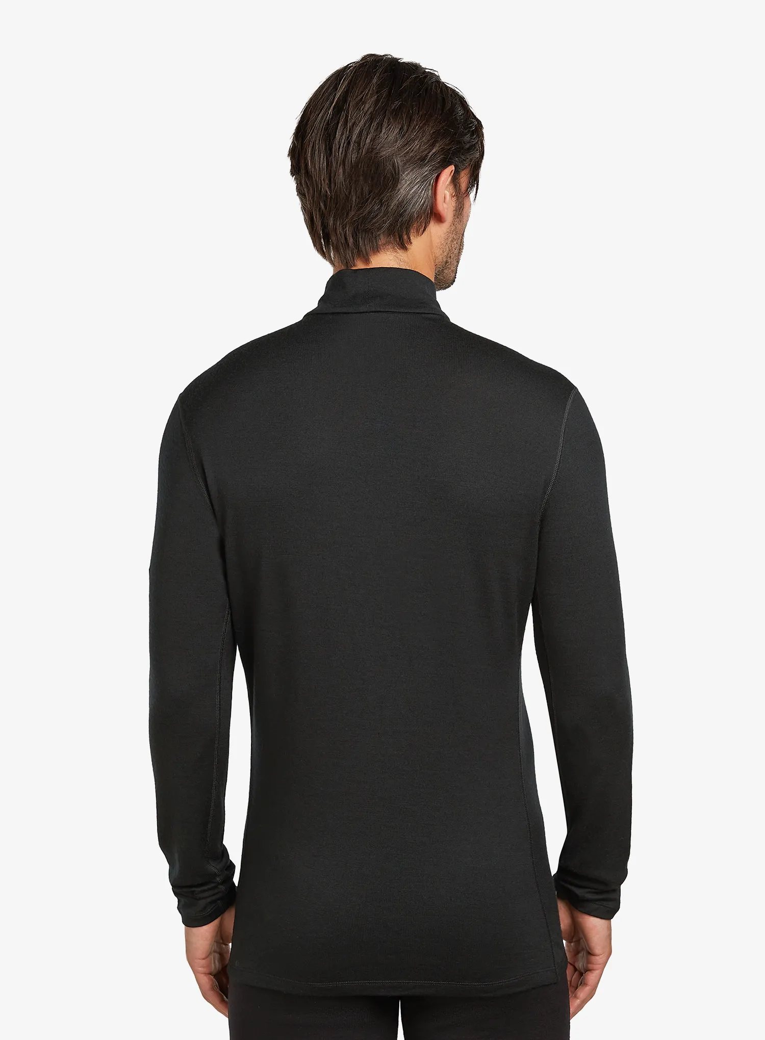 Termoaktivní mikina Icebreaker 260 Tech LS Turtleneck - black