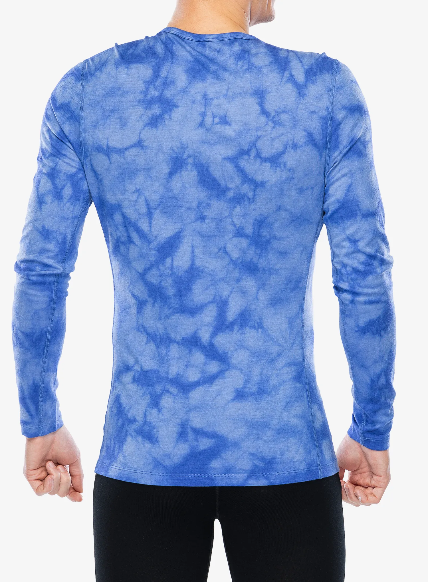 Funkční mikina Icebreaker Merino 200 Oasis LS Crewe Cloud Dye - baja/brilliant/cd