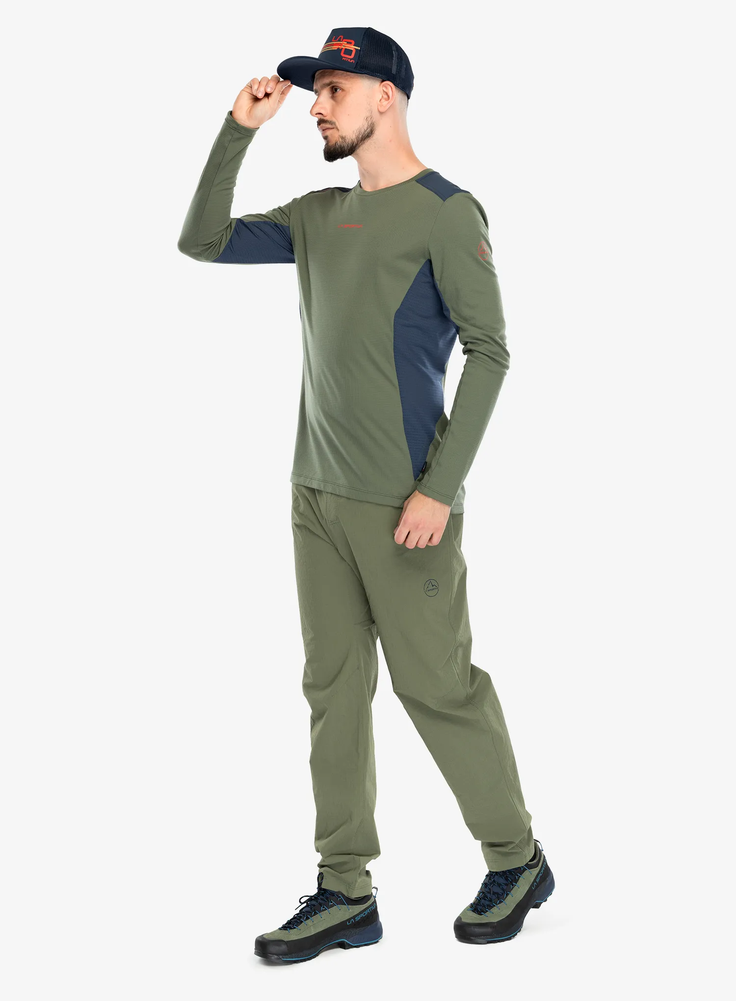 Funkční mikina La Sportiva Beyond Long Sleeve - cypress/night sky
