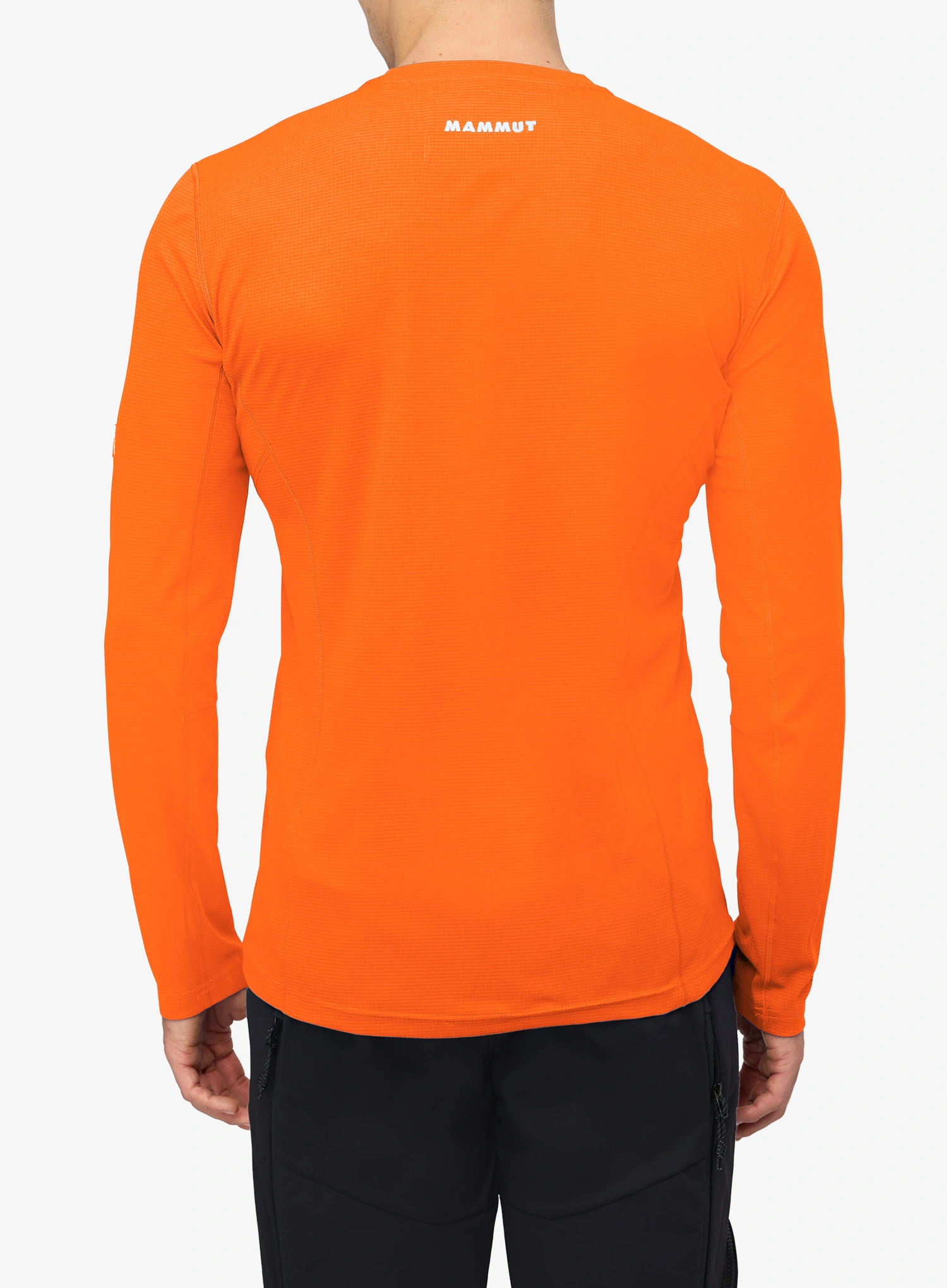 Funkční mikina Mammut Eiger Nordwand FL Longsleeve - eiger orange