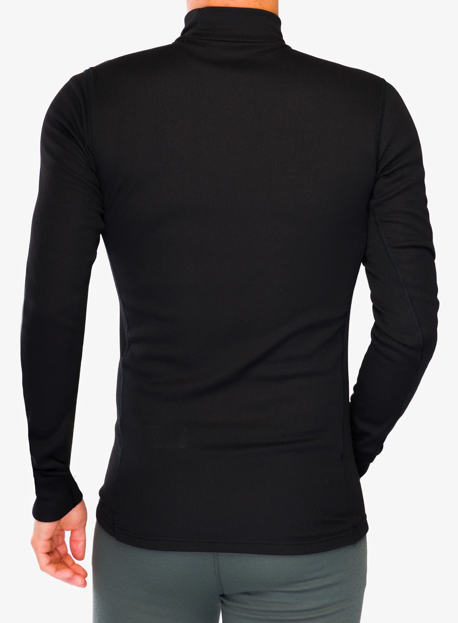 Funkční mikina Odlo Active Warm BL Top Turtle Neck L/S - black