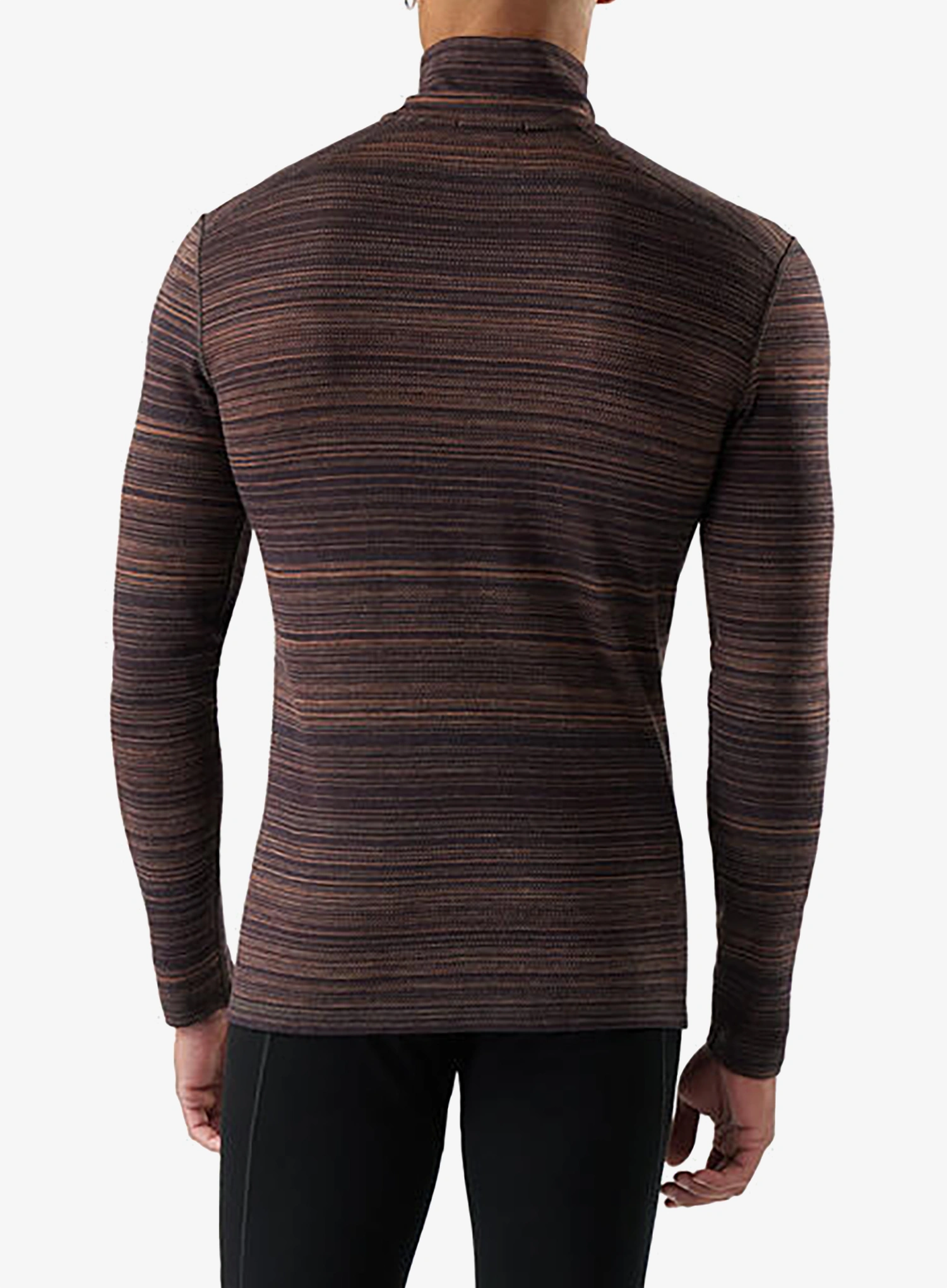 Funkční mikina Smartwool Classic Thermal Merino BL 1/4 Zip Boxed - mink color shift