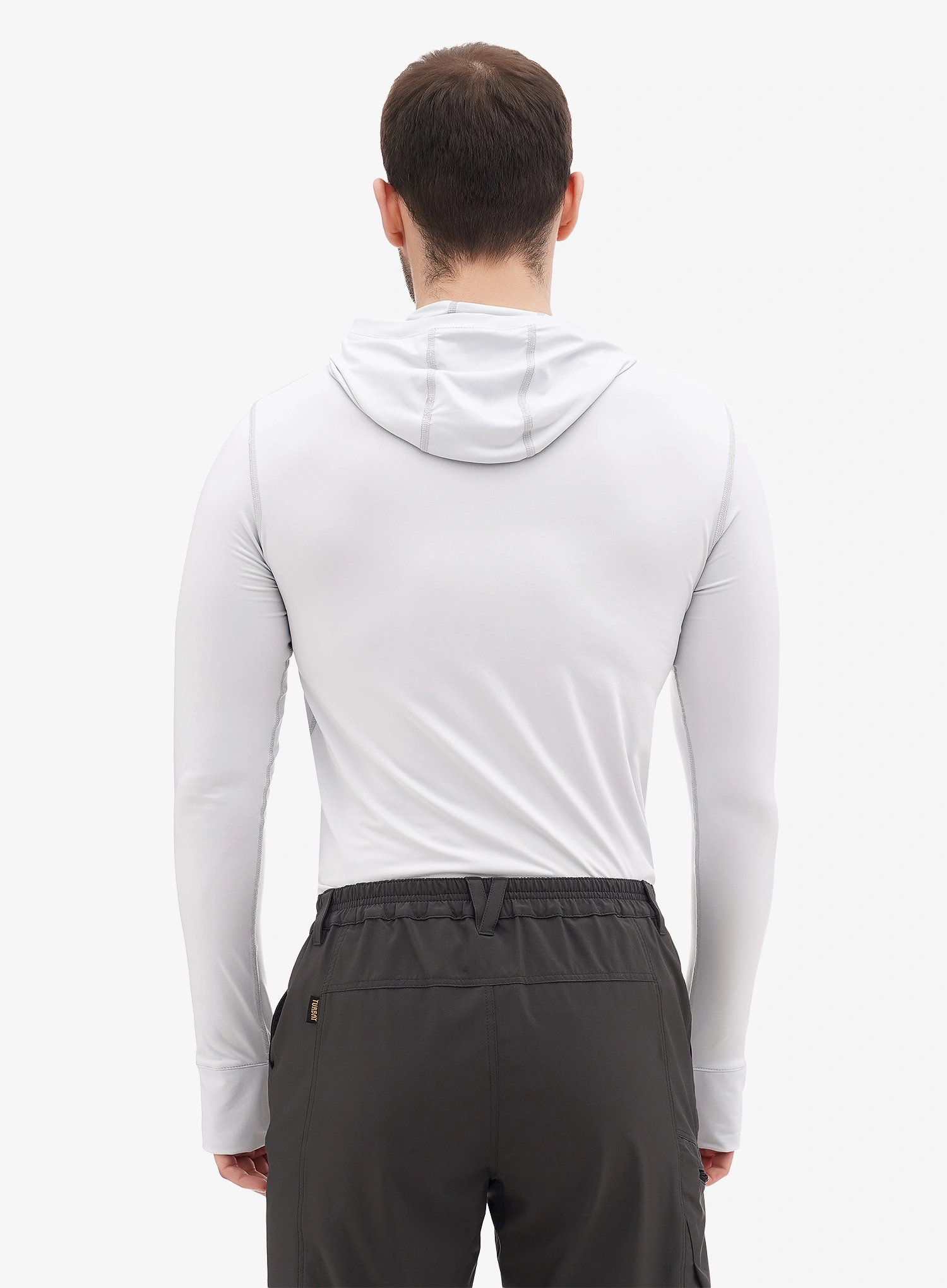 Funkční mikina Turbat Hike Lite LS Hood Thermo T-Shirt - glacier gray