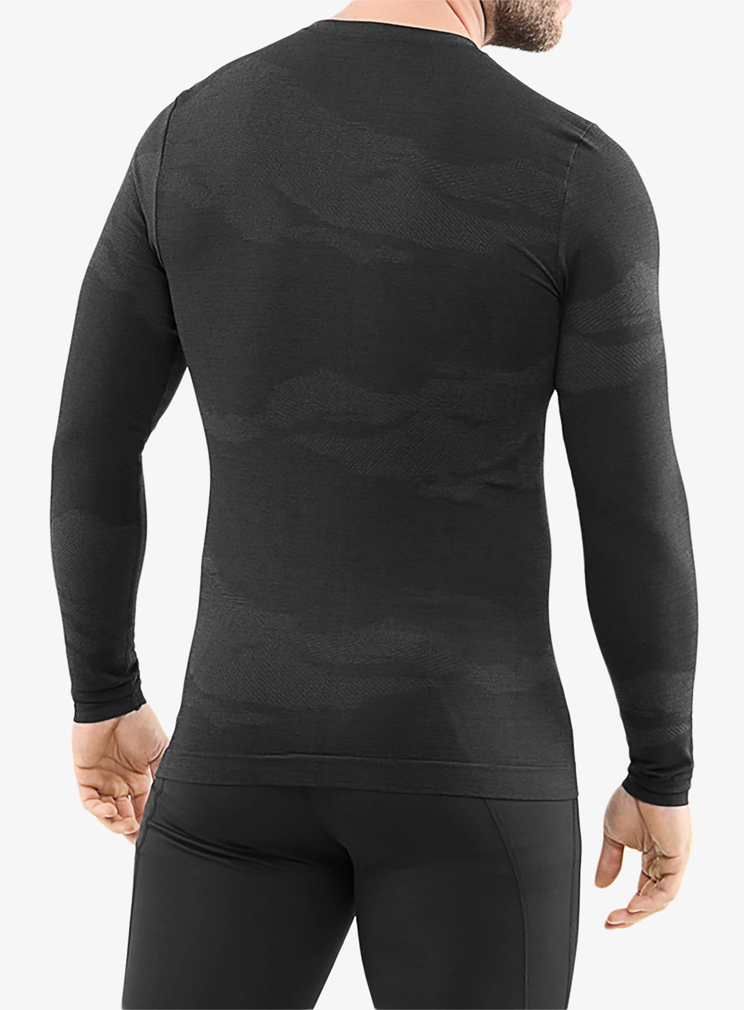 Funkční mikina Viking Base Layer Gasher Longsleeve - black