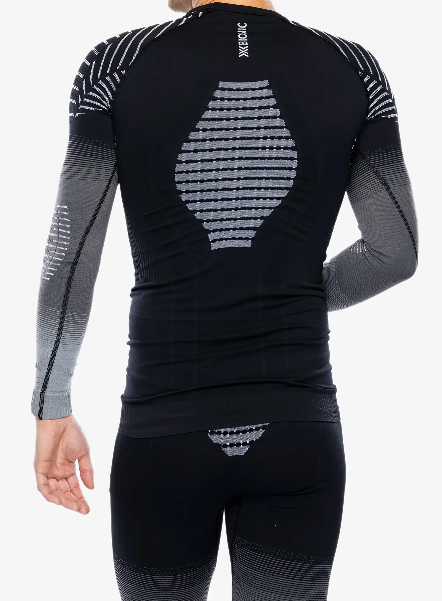 Funkční mikina X-Bionic Invent Fx Shirt LS - x black/grey/light grey