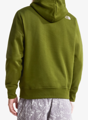 Mikina The North Face Drew Peak Pullover Hoodie - woodland green/grey