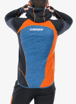 Outdoorova mikina Crazy Pull Resolution Light - resina/avio