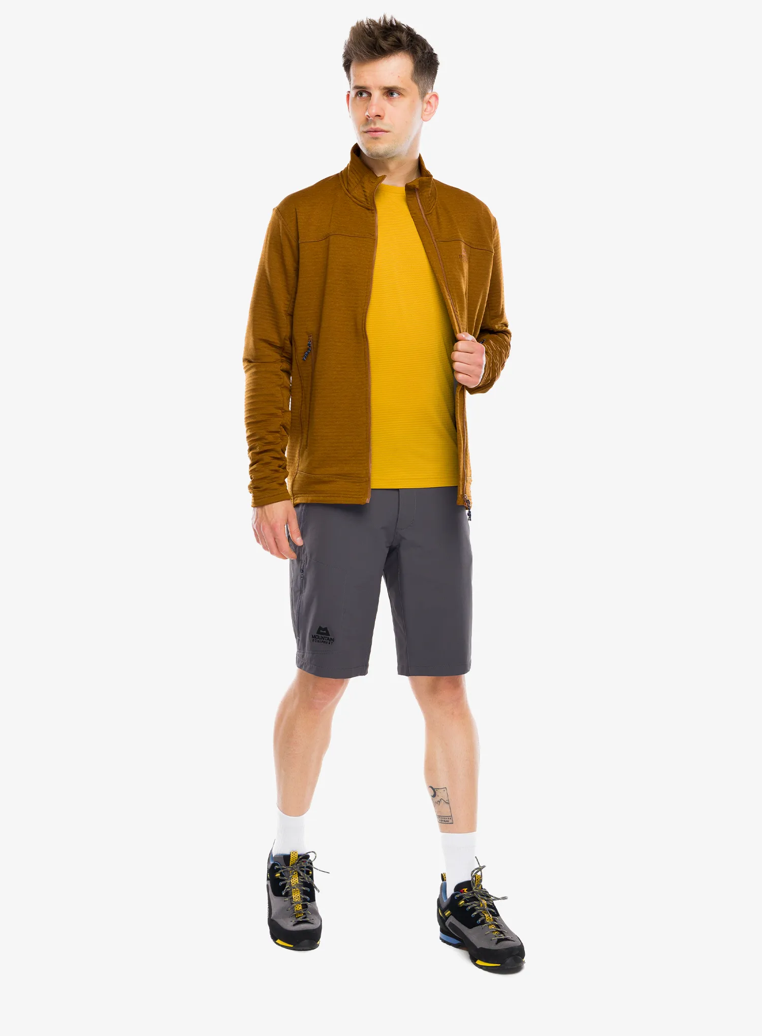 Outdoorova mikina Mountain Equipment Apiro Jacket - walnut
