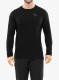 Mikina Viking Longsleeve Andali - black/light grey