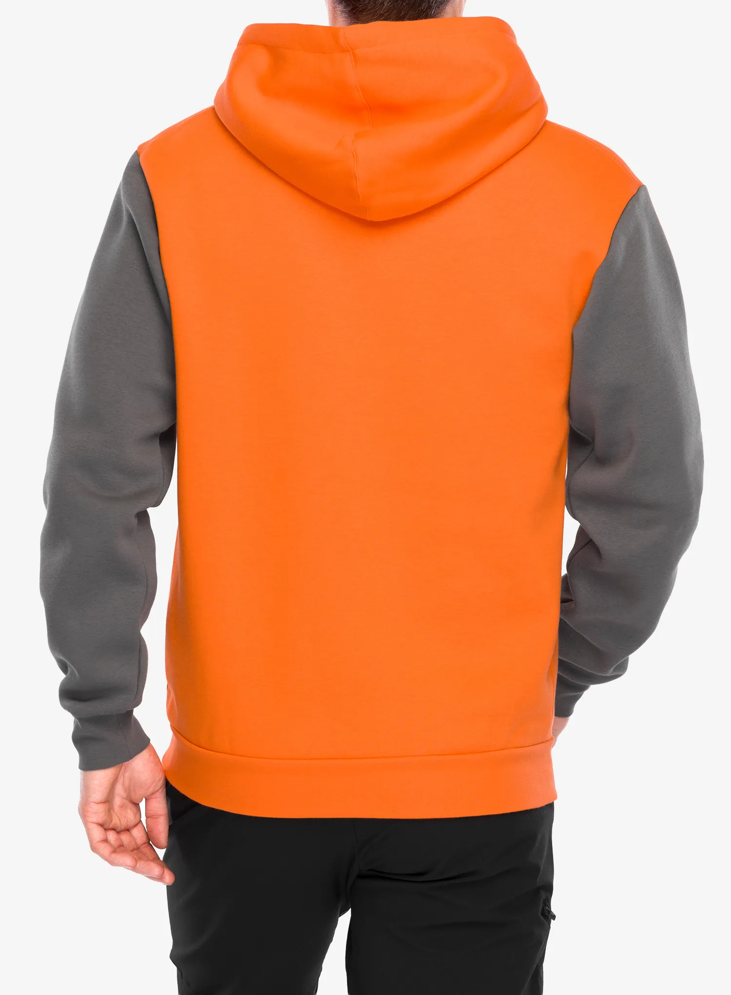Mikina s kapucí adidas TERREX Multi Large Logo Hoody - semi impact orange/charcoal