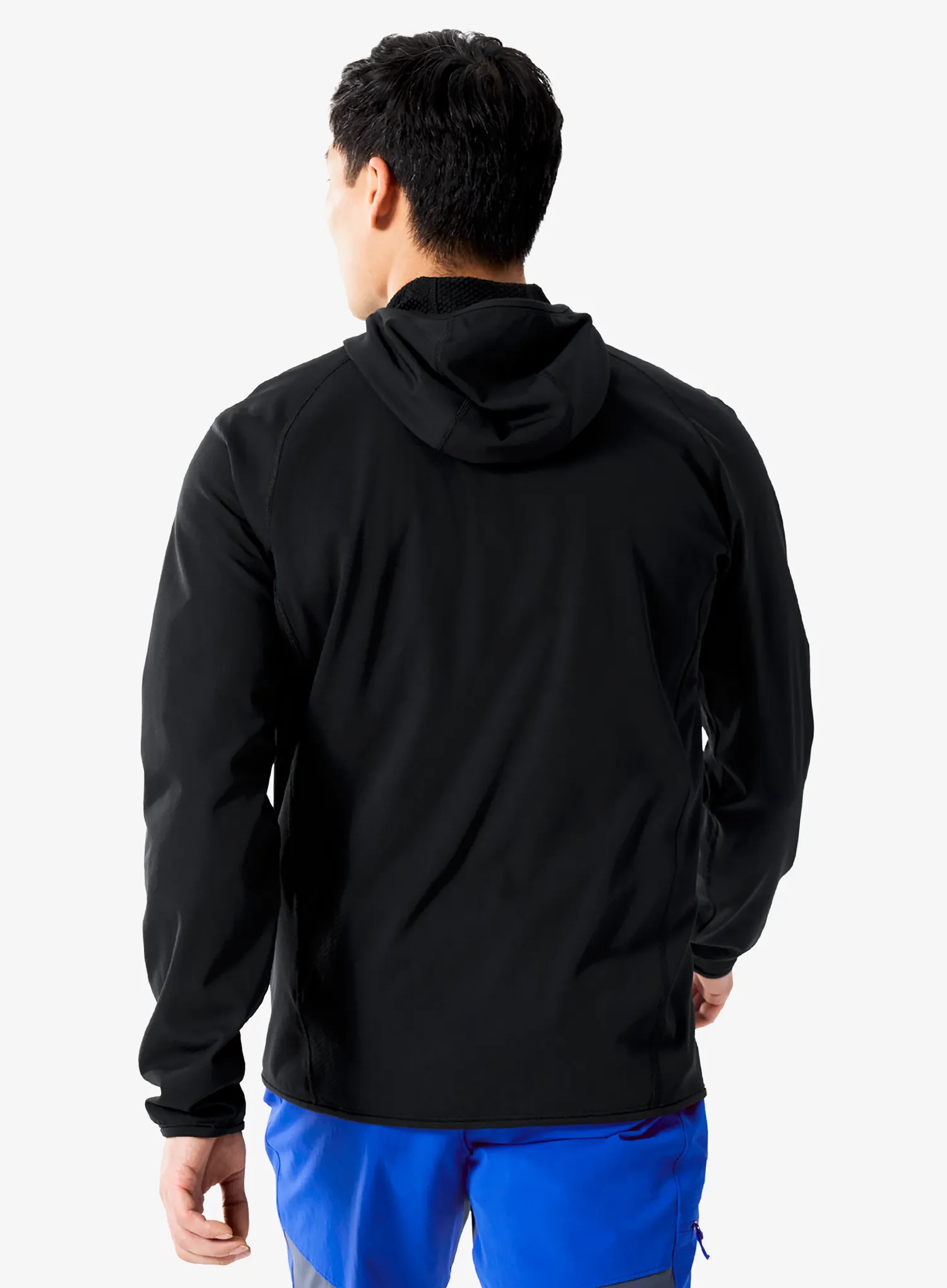 Mikina s kapucí Arcteryx Delta Hoody - black