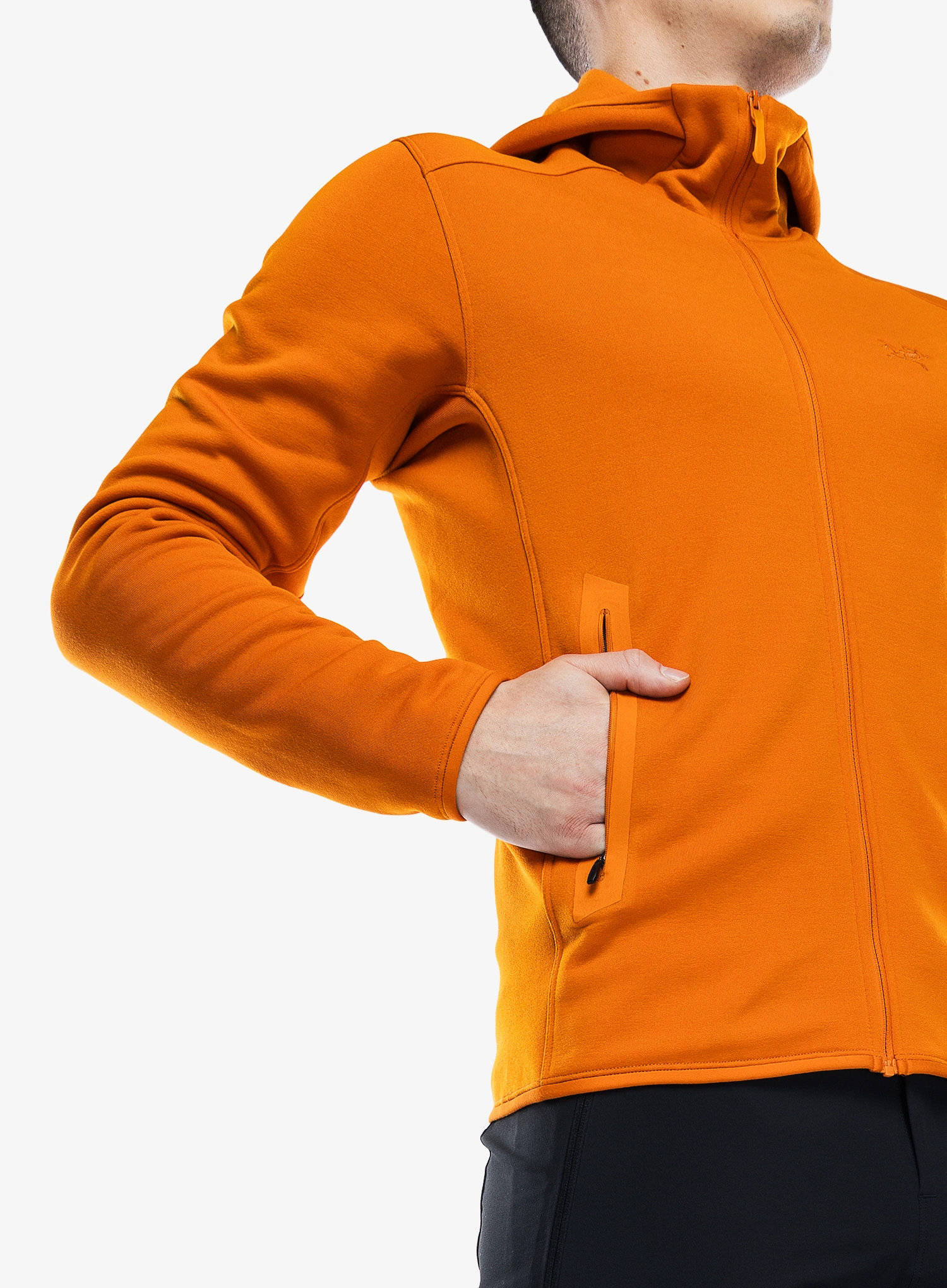 Mikina s kapucí Arcteryx Kyanite Hoody - copper sky