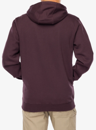 Mikina s kapucí Carhartt Sleeve Logo Hooded Sweatshirt - dark sepia