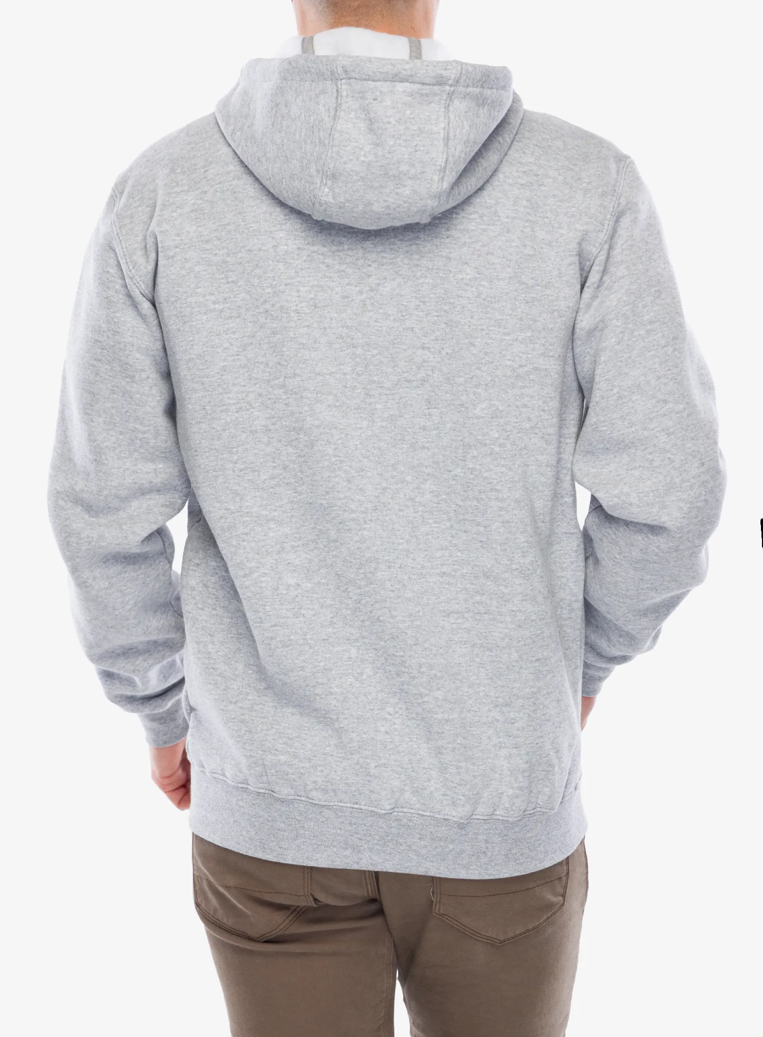 Mikina s kapucí Carhartt Zip Hooded Sweatshirt - heather grey