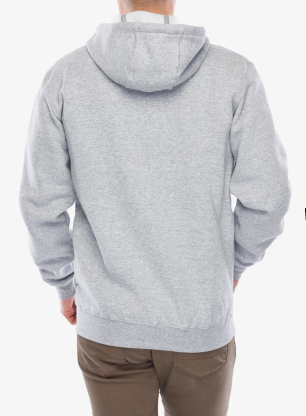 Mikina s kapucí Carhartt Zip Hooded Sweatshirt - heather grey