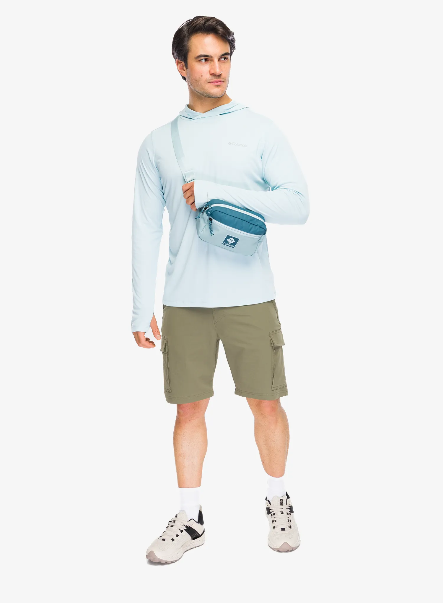 Mikina s kapucí Columbia Zero Rules Lite Hoodie - marine light