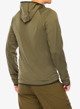 Mikina s kapucí Cotopaxi Otero Fleece Full-Zip Hooded Jacket - live oak