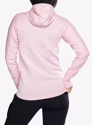 Dámská mikina s kapucí Haglofs Betula Hood - fresh pink