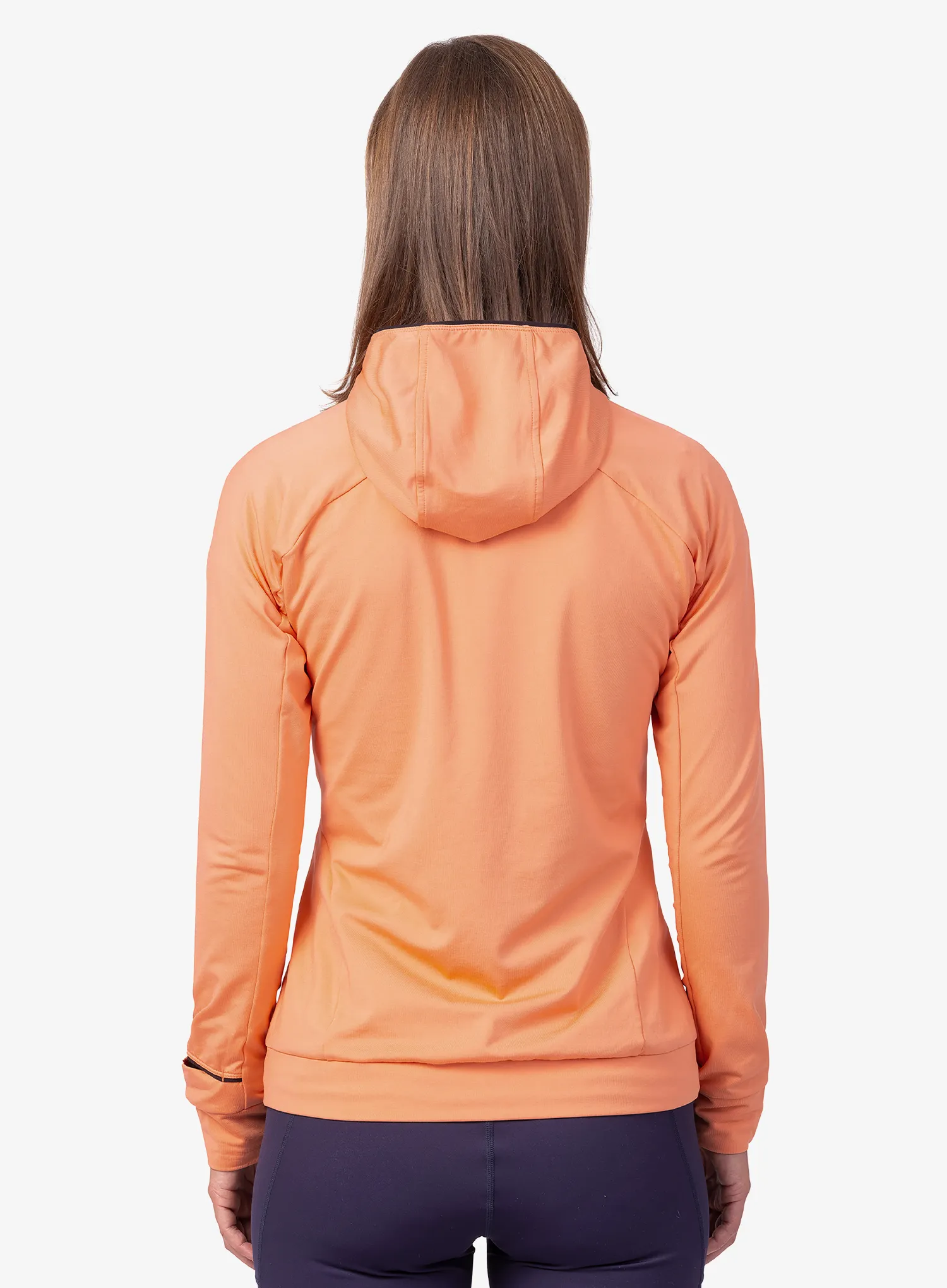 Dámská mikina s kapucí Hannah Eli Hoody - apricot wash mel
