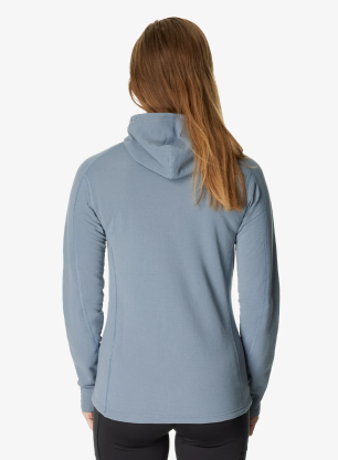 Dámská mikina s kapucí Houdini Aero Houdi - pale blue