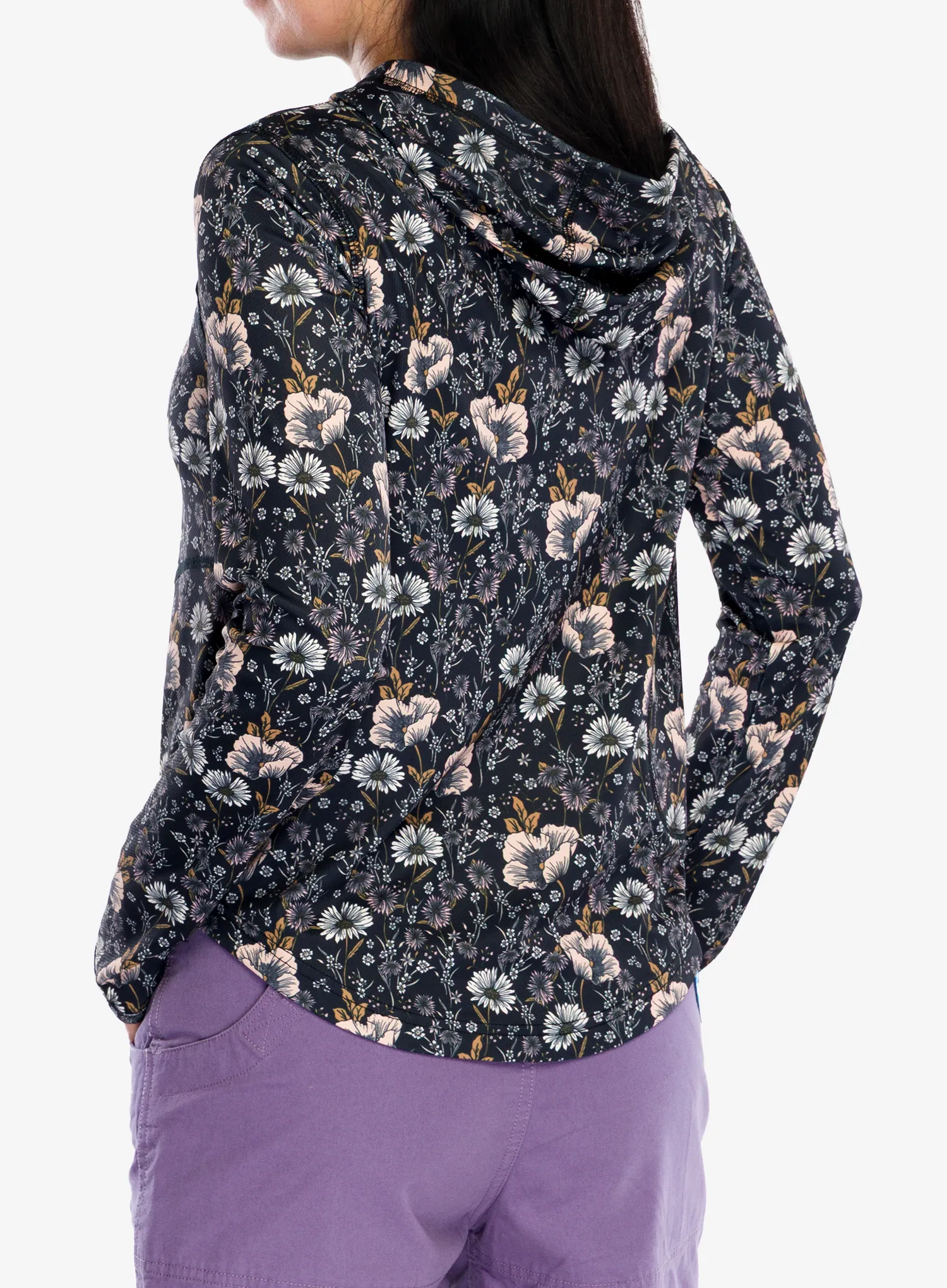 Dámská mikina s kapucí Kavu Sunshade Hoodie - quiet wildflowers