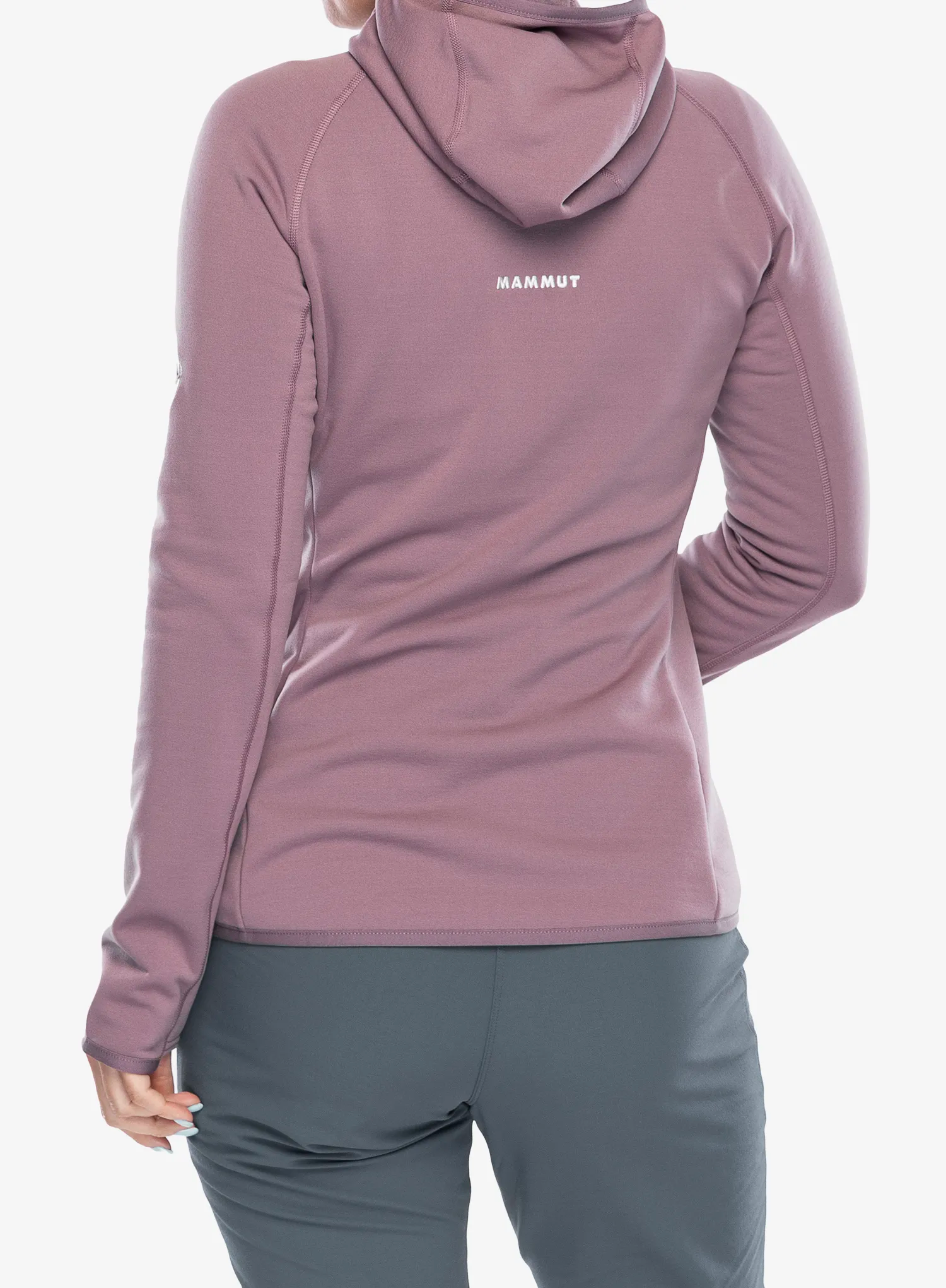 Dámská mikina s kapucí Mammut Aconcagua ML Hooded Jacket - flux
