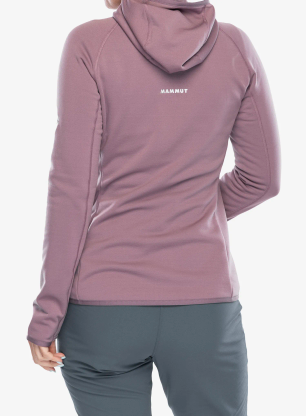 Dámská mikina s kapucí Mammut Aconcagua ML Hooded Jacket - flux