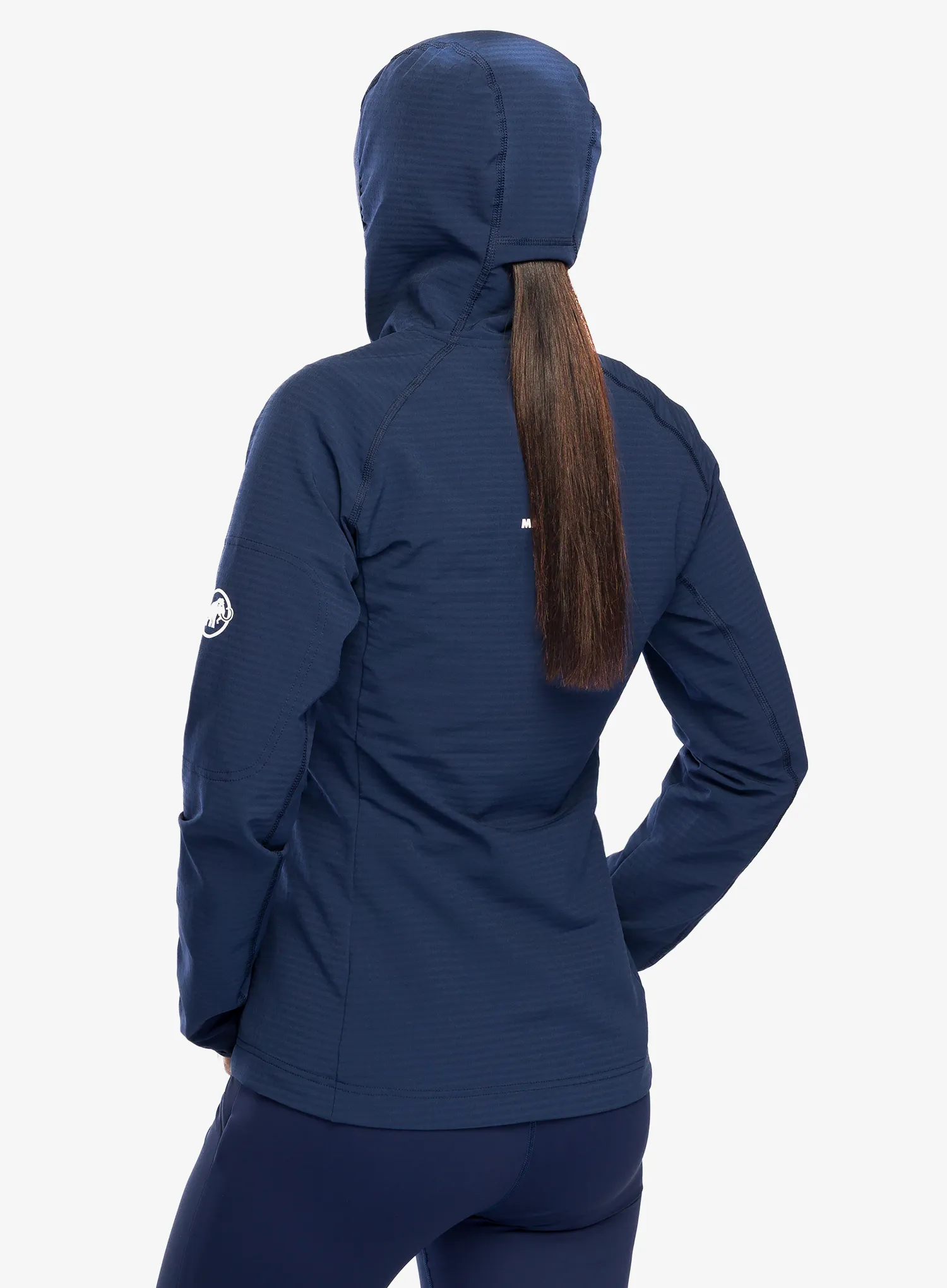 Dámská mikina s kapucí Mammut Madris Light ML Hooded Jacket - marine