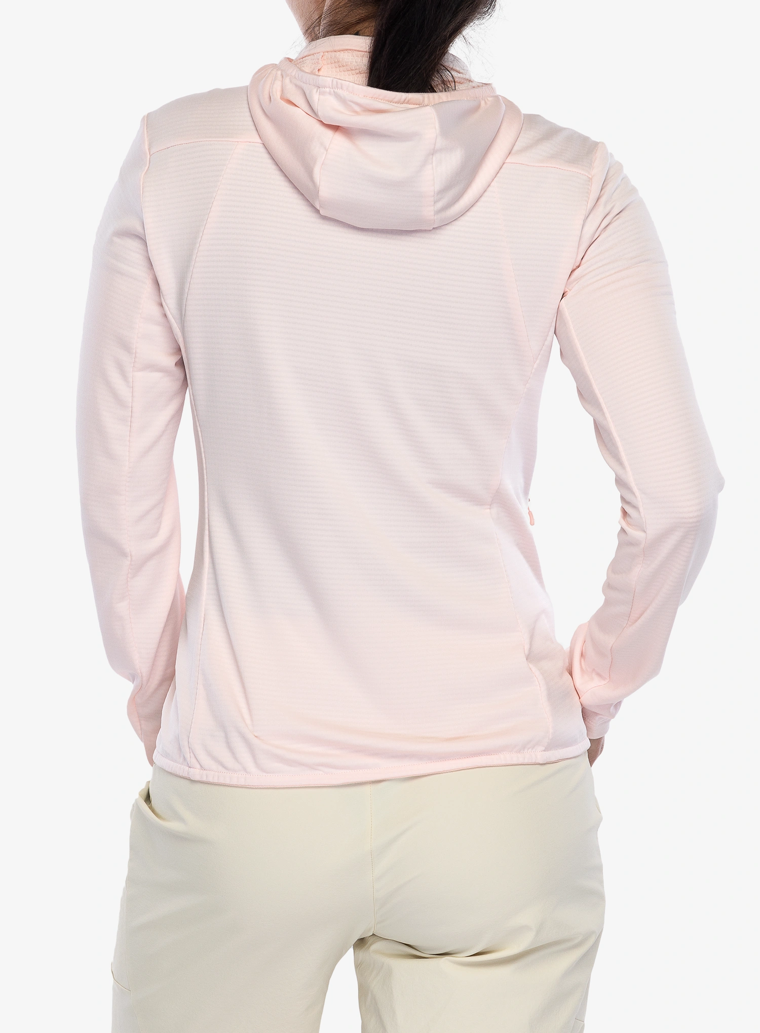 Dámská mikina s kapucí Montura Kristall Maglia - light rose