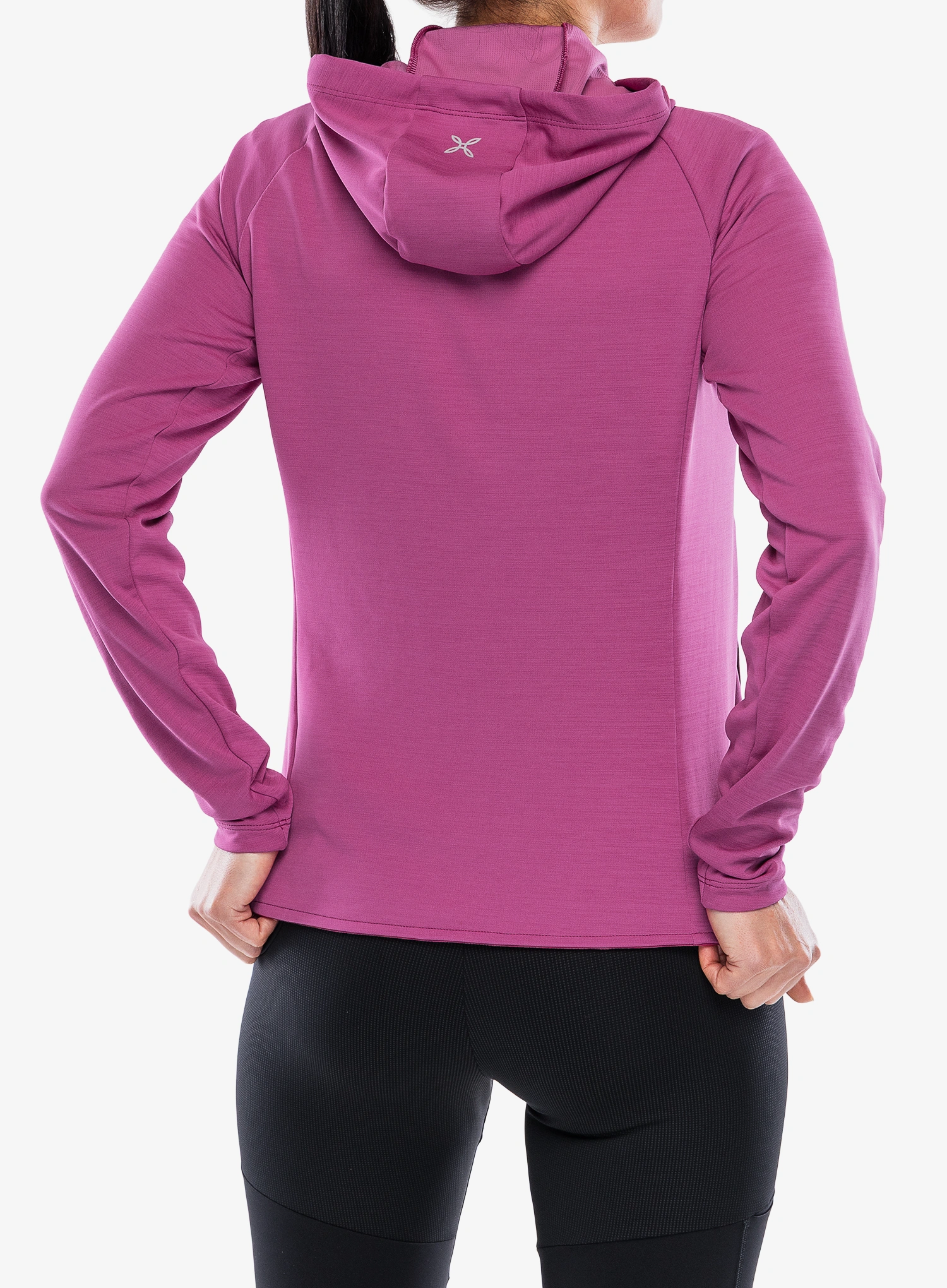 Dámská mikina s kapucí Montura Timeless Maglia - baton rouge