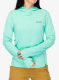 Dámská mikina s kapucí Patagonia Cap Cool Sun Hoody Peak Visions - aqua stone/early teal x-dye