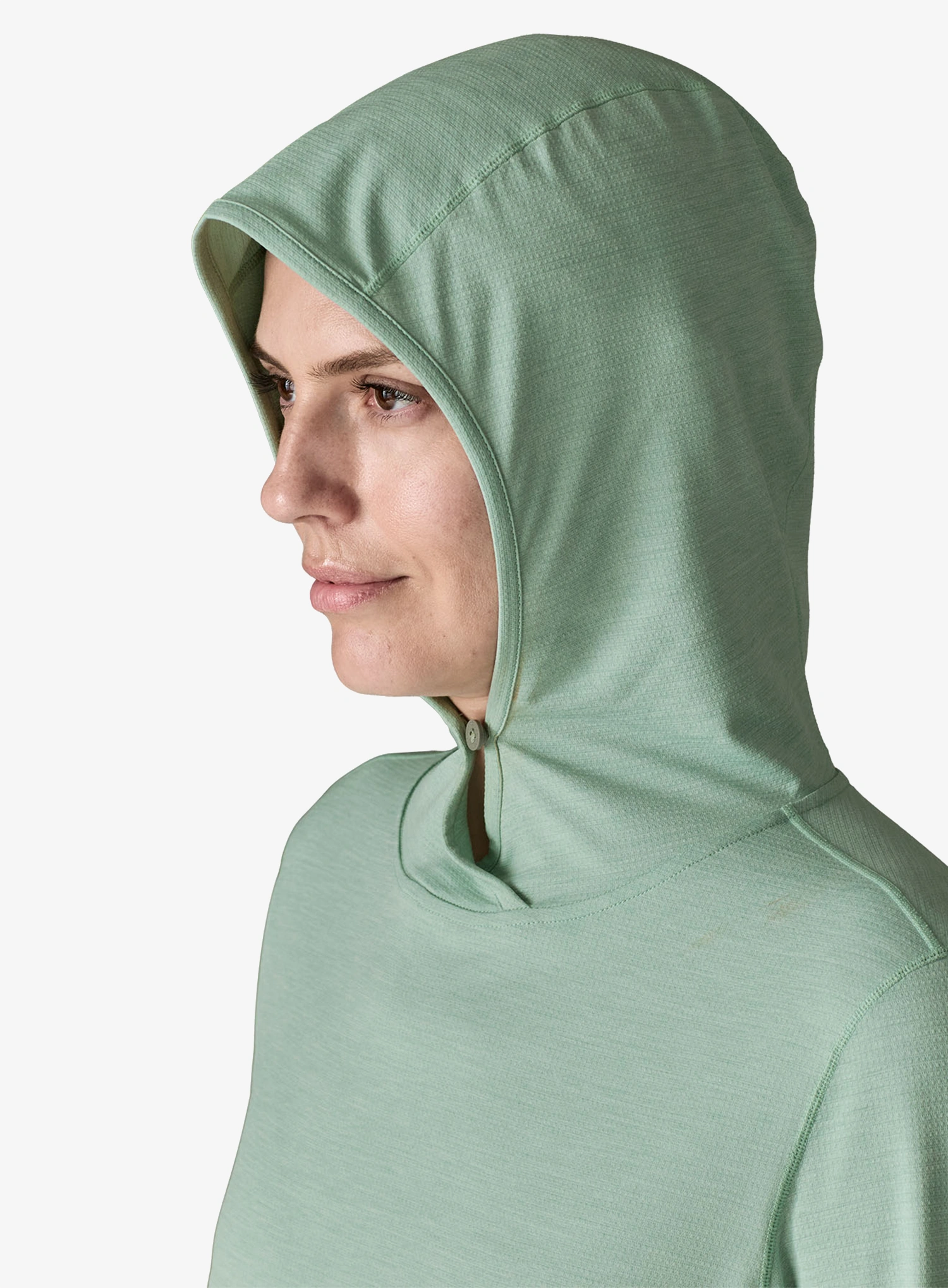 Dámská mikina s kapucí Patagonia Cap Cool Sun Hoody - thermal blue/thin ice x-dye