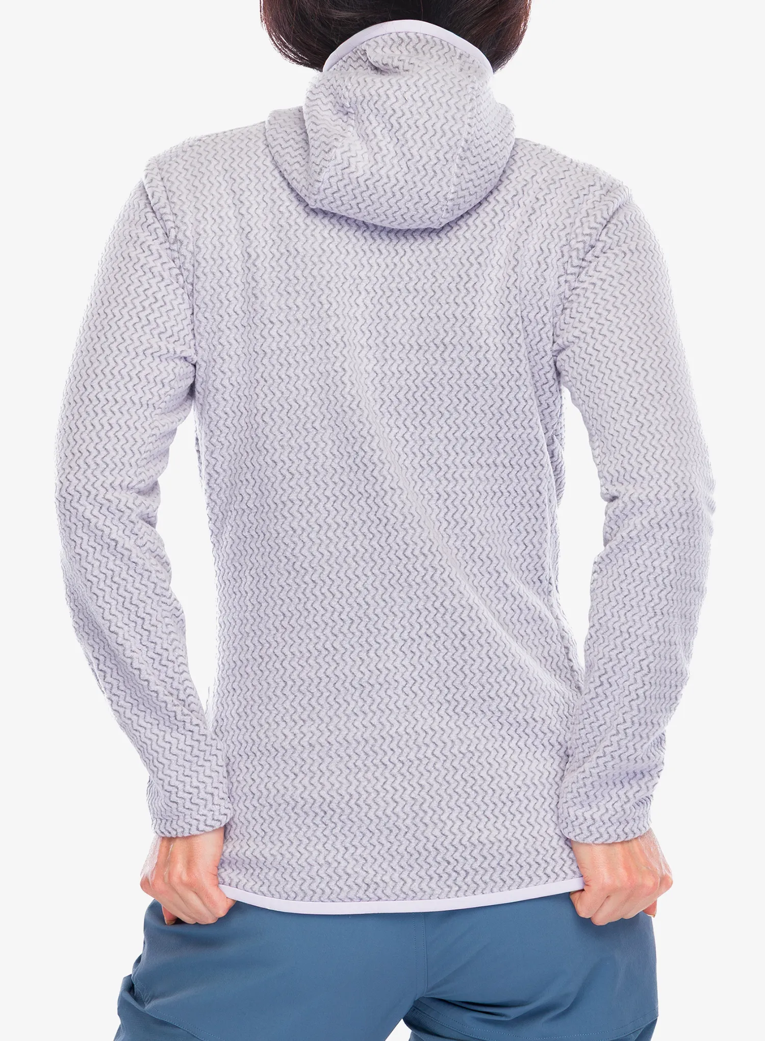 Dámská mikina s kapucí Patagonia R1 Air Full-Zip Hoody - foxglove purple