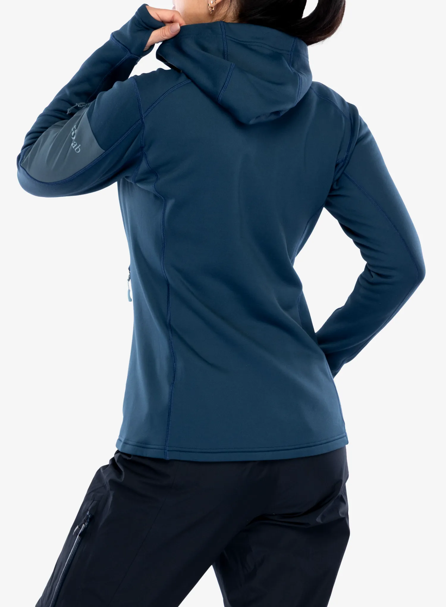 Dámská mikina s kapucí Rab Modulus Hoody - tempest blue