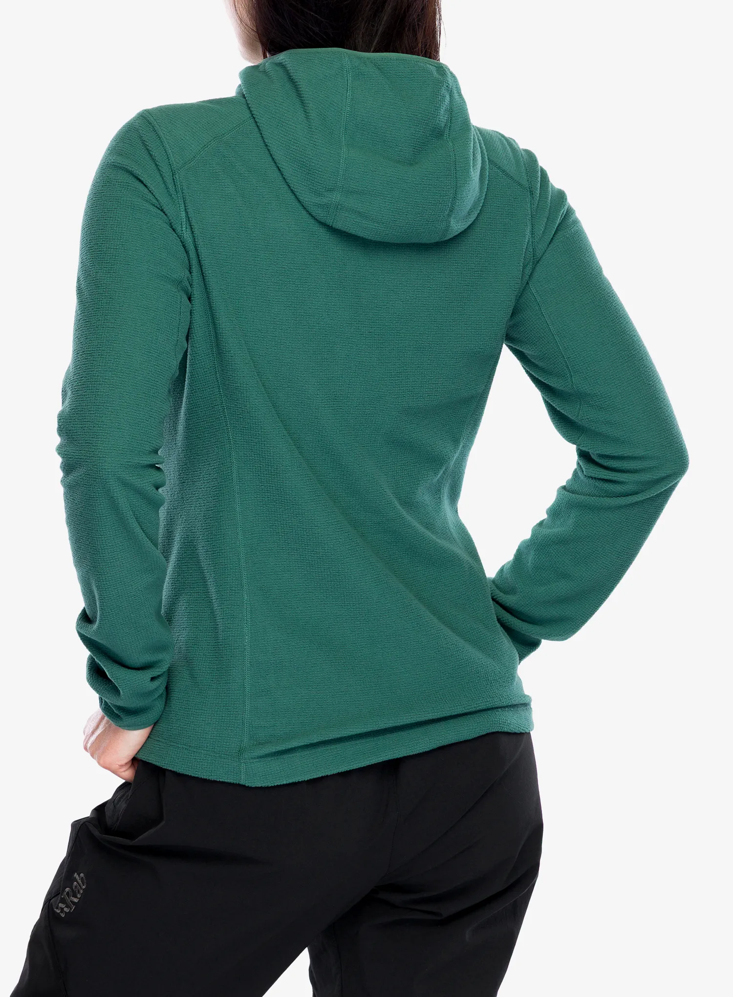 Dámská mikina s kapucí Rab Tecton Hoody - green slate
