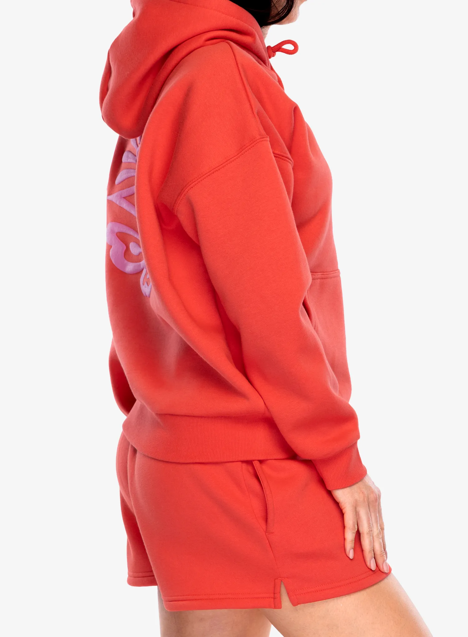 Dámská mikina s kapucí Rip Curl Icons Of Surf Heritage Hood - hibiscus red