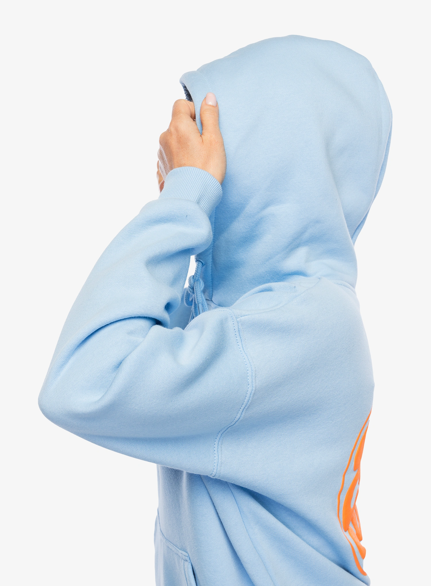 Dámská mikina s kapucí Rip Curl Icons Of Surf Heritage Hood - mid blue/orange