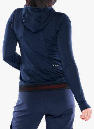 Dámská mikina s kapucí Salewa Pedroc PL Hooded Jacket - navy blazer