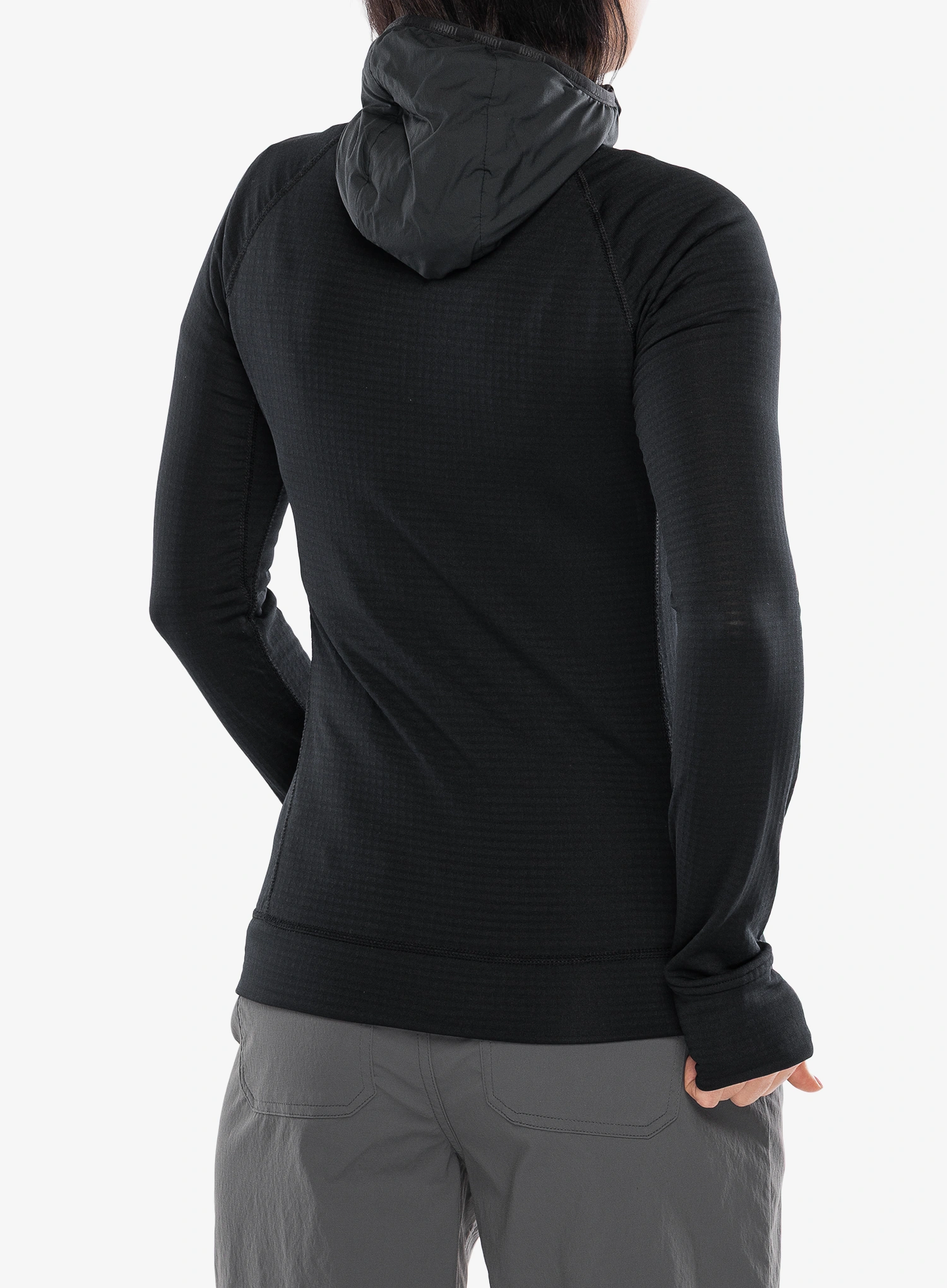Dámská mikina s kapucí Turbat Ilma Hood - jet black/black