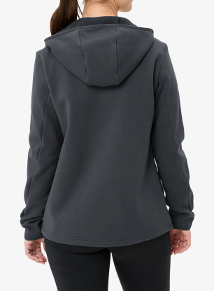 Dámská mikina s kapucí Vaude Idris Fleece Hoody - phantom black