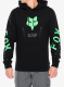 Mikina s kapucí Fox Shield Fleece Pullover Hoodie - black
