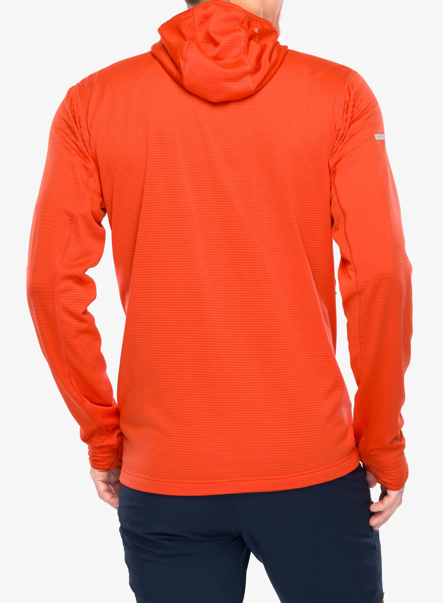 Mikina s kapucí Haglofs L.I.M Mid Multi II Hood - habanero