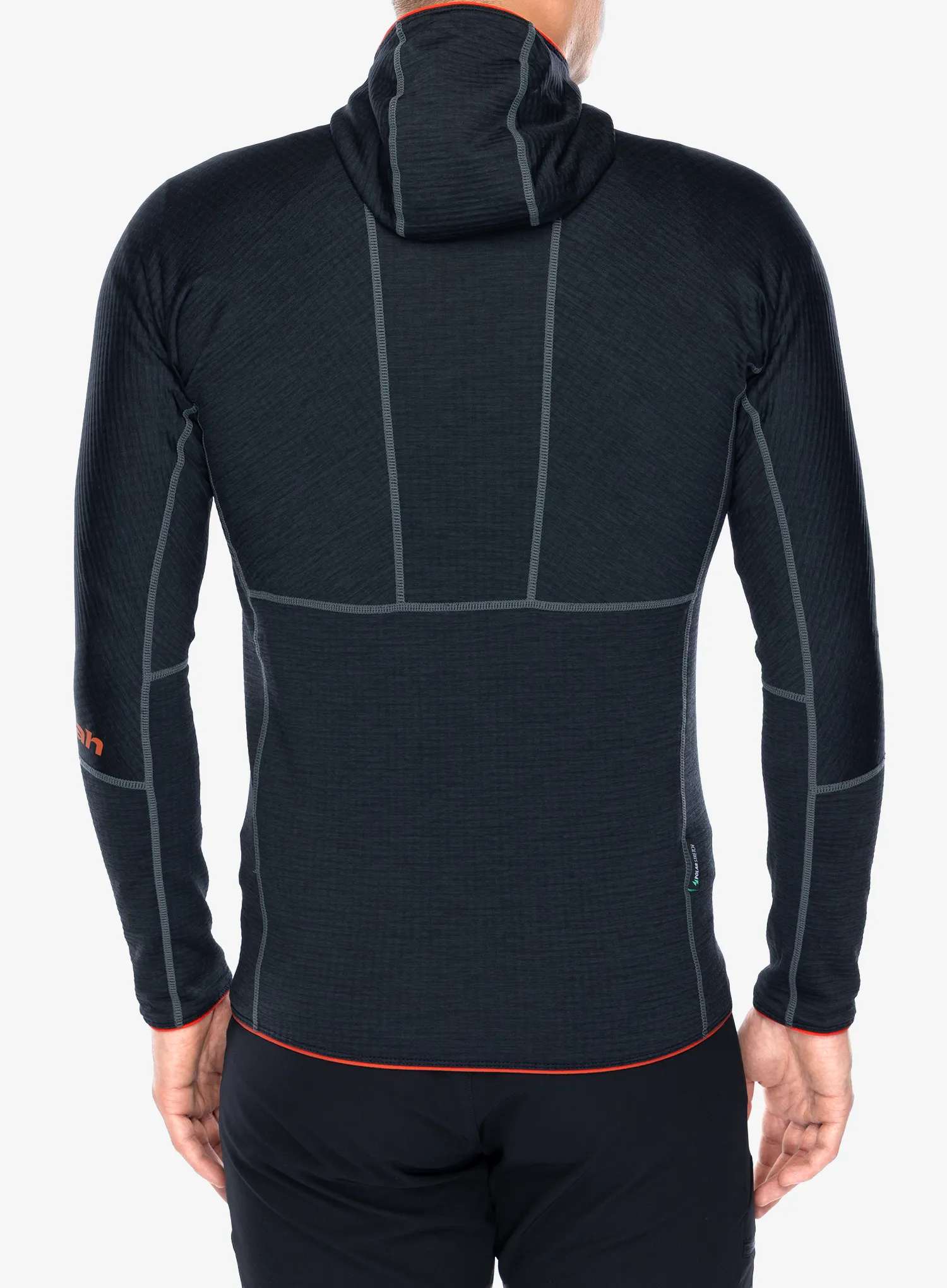 Mikina s kapucí Hannah Niro Hoody - anthracite mel